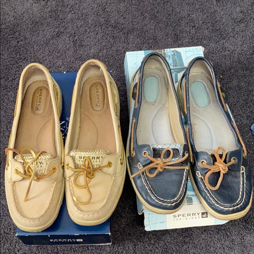 2 Pairs of SPERRY Boat Shoes